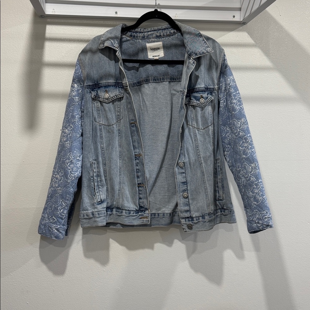 Kensie Vintage Luxe Denim Jacket